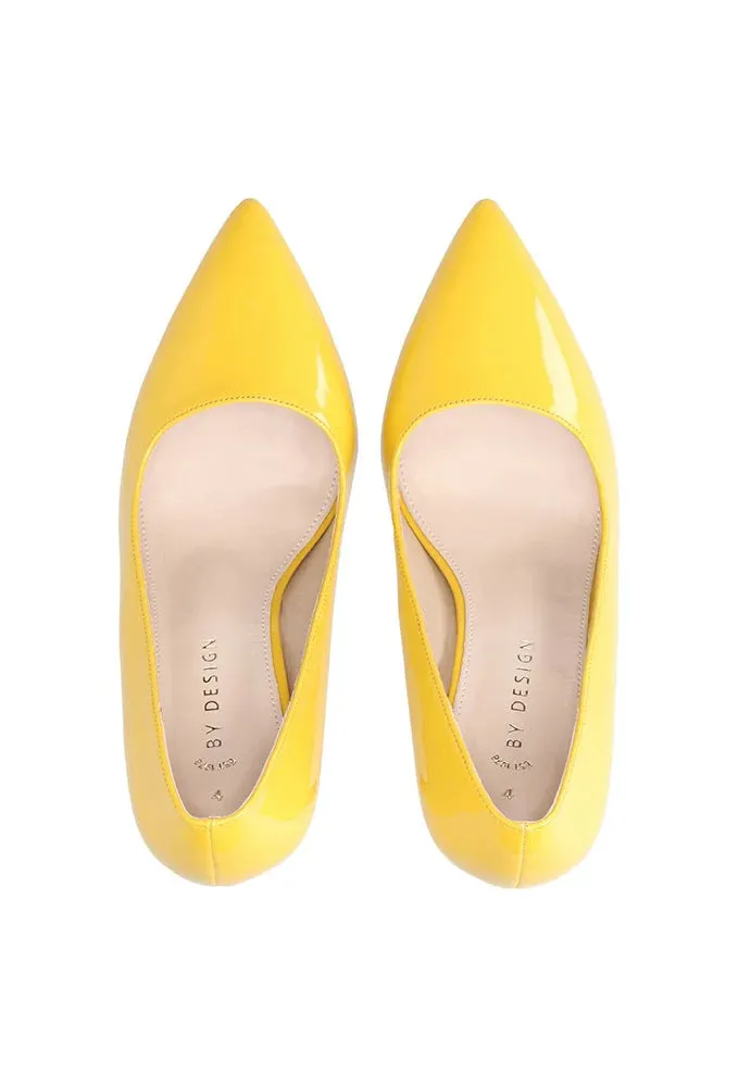 Mariah Stiletto Heel _ 149904 _ Yellow sold by Dunns product image thumbnail 4