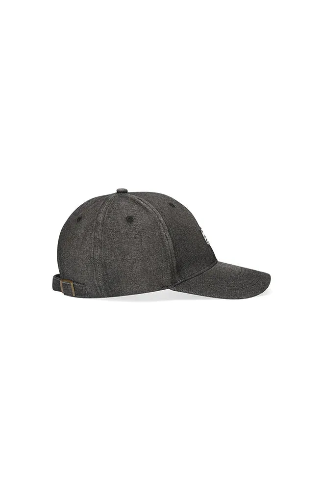 Phil Denim Peakcap _ 145290 _ Black sold by Dunns product image thumbnail 2