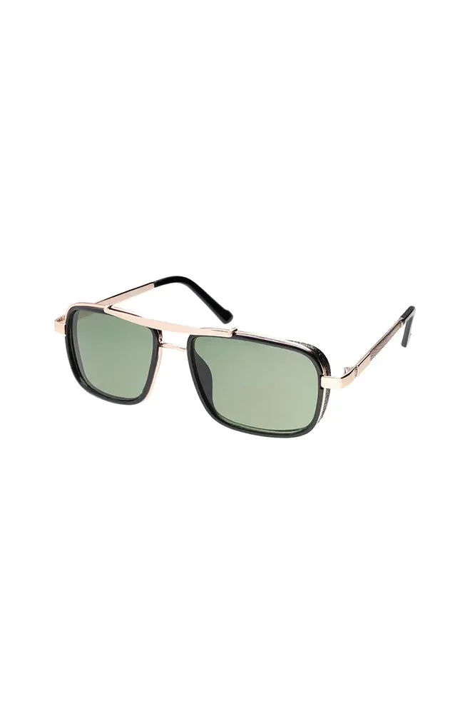 Angelo Aviator Sunglasses _ 152436 _ Gold sold by Dunns product image thumbnail 2
