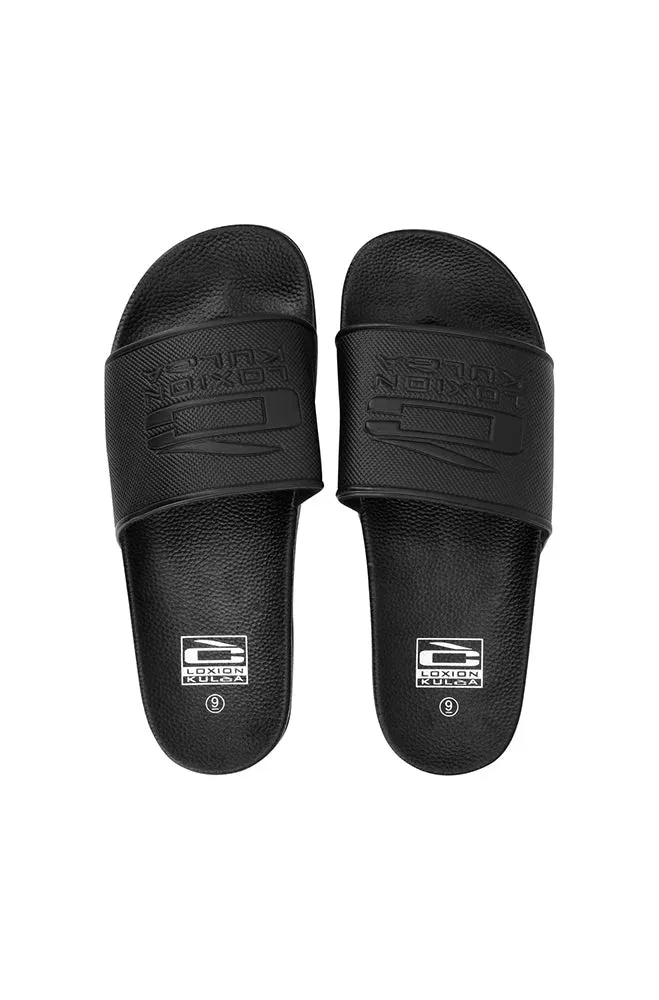 Loxion Kulca Embossed Slide _ 147579 _ Black sold by Dunns product image thumbnail 4