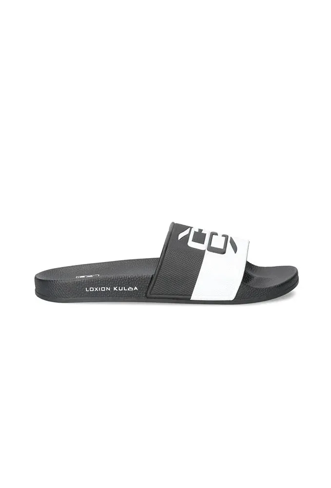 Loxion Kulca Double C Slide _ 151944 _ Black sold by Dunns