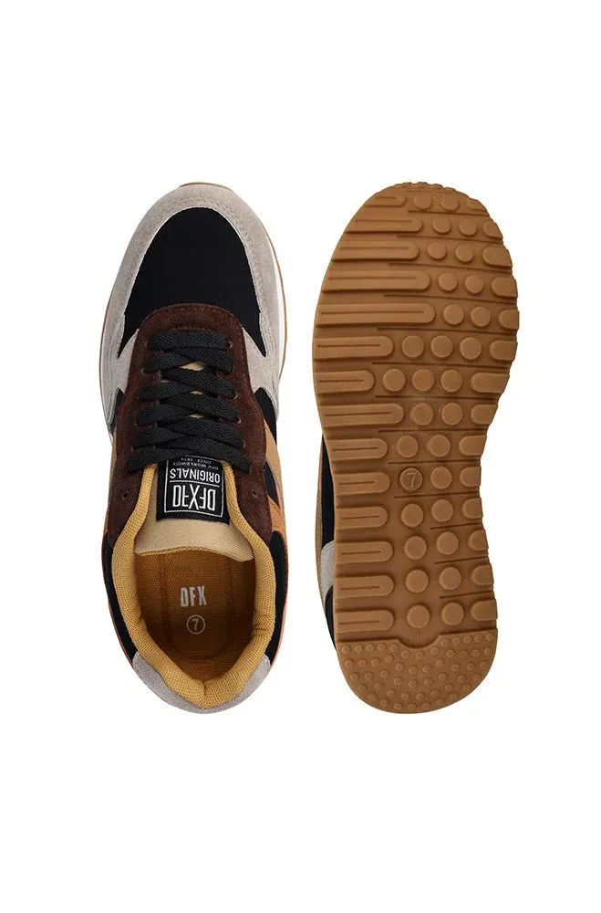 Austin Multi Panel Retro Sneaker _ 150483 _ Multi sold by Dunns product image thumbnail 4