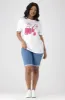 Jade Graphic Print Boyfriend Tee _ 154193 _ White sold by Dunns