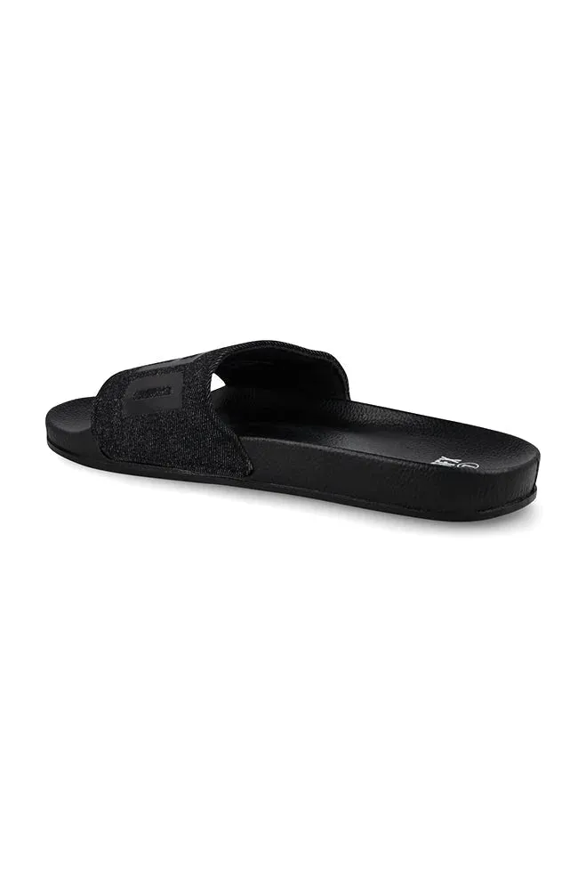 Leo Denim Slide _ 150165 _ Black sold by Dunns product image thumbnail 2