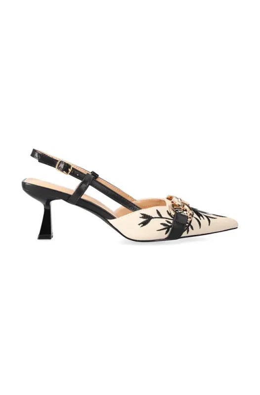 Sadie Embroidery Heel _ 150162 _ Multi sold by Dunns