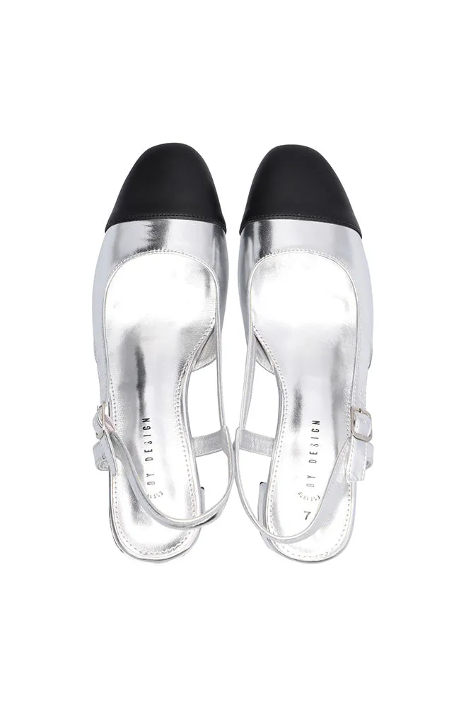 Dee-Ann Block Heel _ 153569 _ Silver sold by Dunns product image thumbnail 4