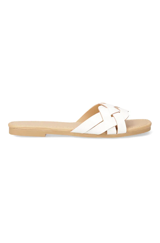 Deana Sandal _ 153339 _ White sold by Dunns