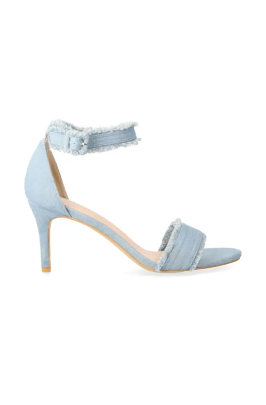 Karita Stiletto Sandal _ 150246 _ Blue sold by Dunns