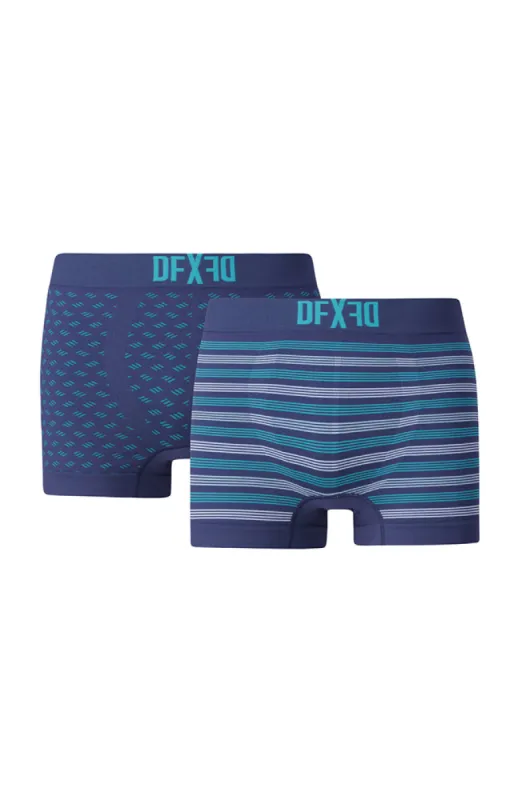 Zayn Seamfree Trunks 2pk _ 151715 _ Black sold by Dunns