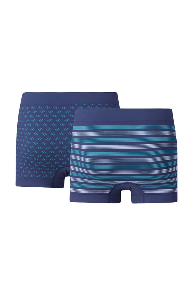 Zayn Seamfree Trunks 2pk _ 151715 _ Black sold by Dunns product image thumbnail 2