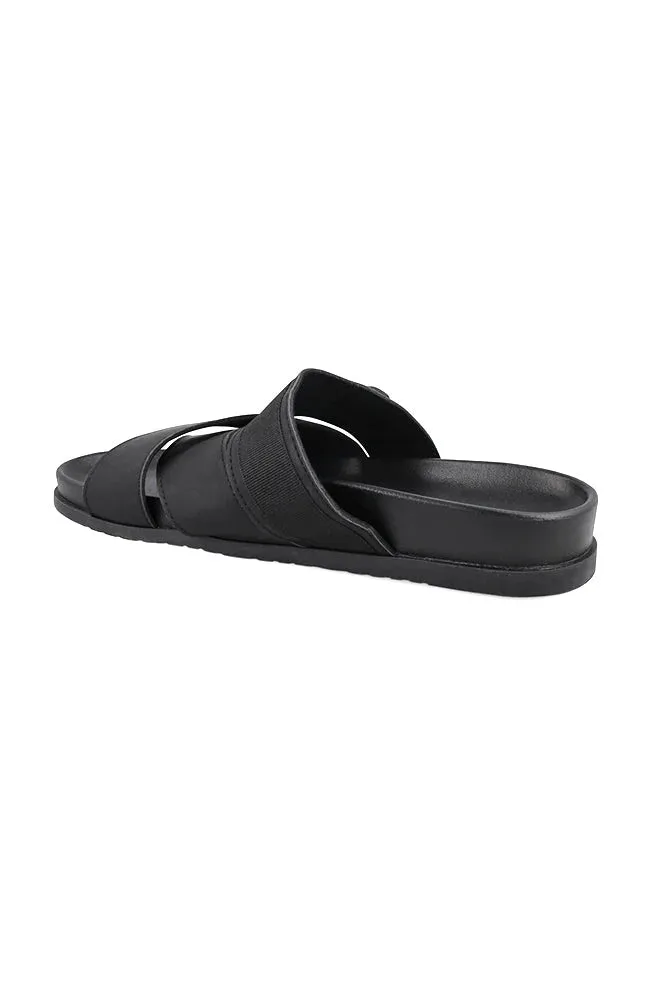 Myles Cross Over Webbing Sandal _ 150266 _ Black sold by Dunns product image thumbnail 2