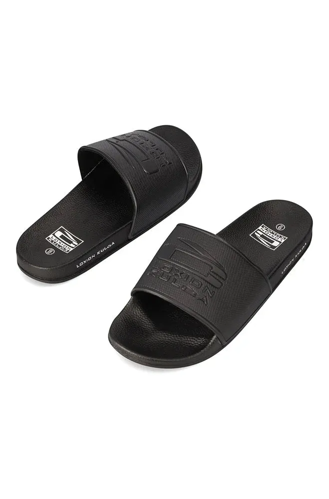Loxion Kulca Embossed Slide _ 147579 _ Black sold by Dunns product image thumbnail 3