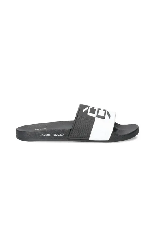 Loxion Kulca Double C Slide _ 151944 _ Black sold by Dunns
