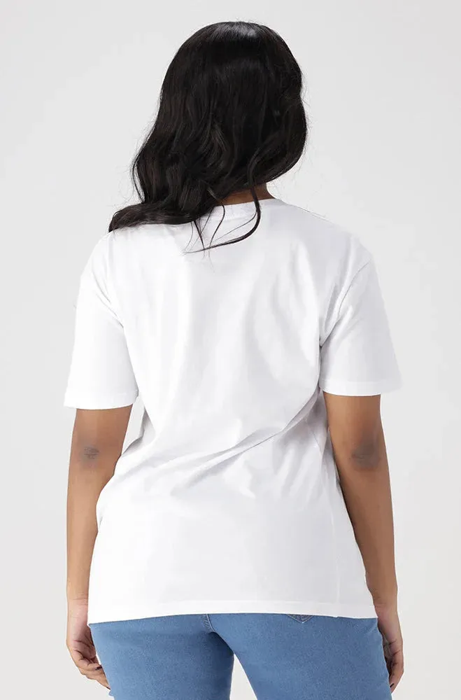 Jade Graphic Print Boyfriend Tee _ 154193 _ White sold by Dunns product image thumbnail 3