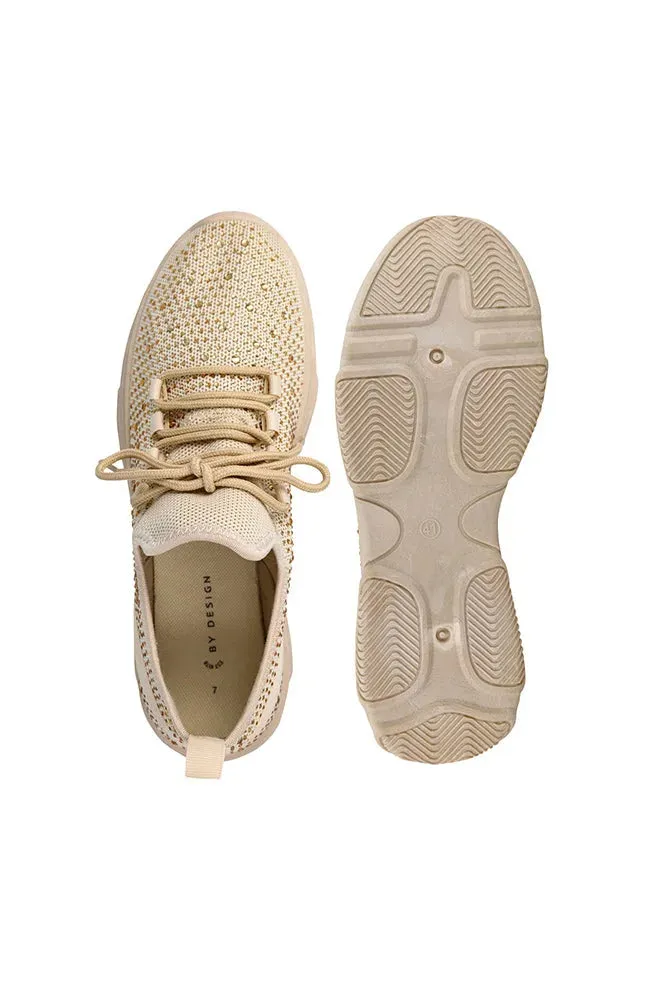 Mia Knit Sneaker _ 150129 _ Stone sold by Dunns product image thumbnail 4