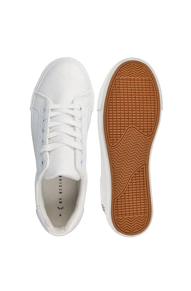 Jessie Lace Up Platform _ 150036 _ White sold by Dunns product image thumbnail 4