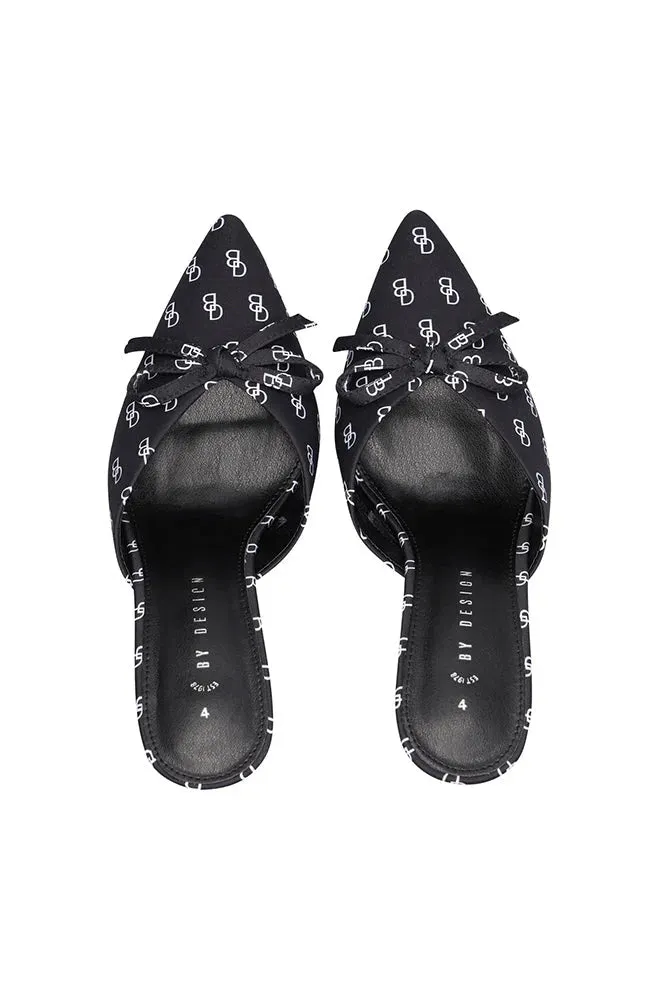 Ava Printed Heel _ 150131 _ Black sold by Dunns product image thumbnail 4