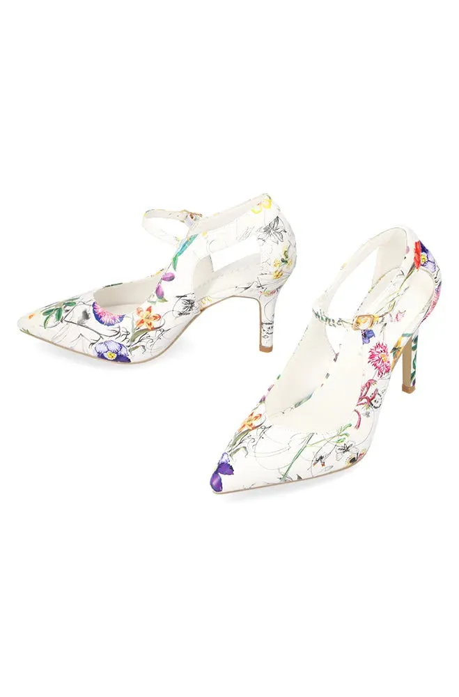 Autumn Floral Stiletto _ 150161 _ Multi sold by Dunns product image thumbnail 3