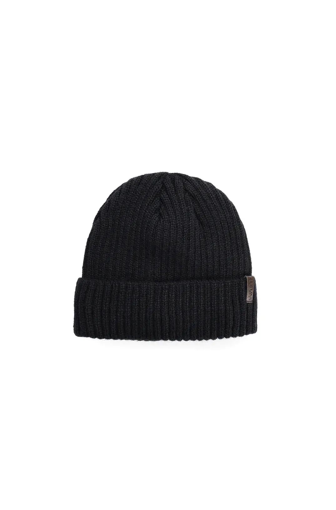 Bennie Klevas Ribbed Beanie _ 133809 _ Navy sold by Dunns