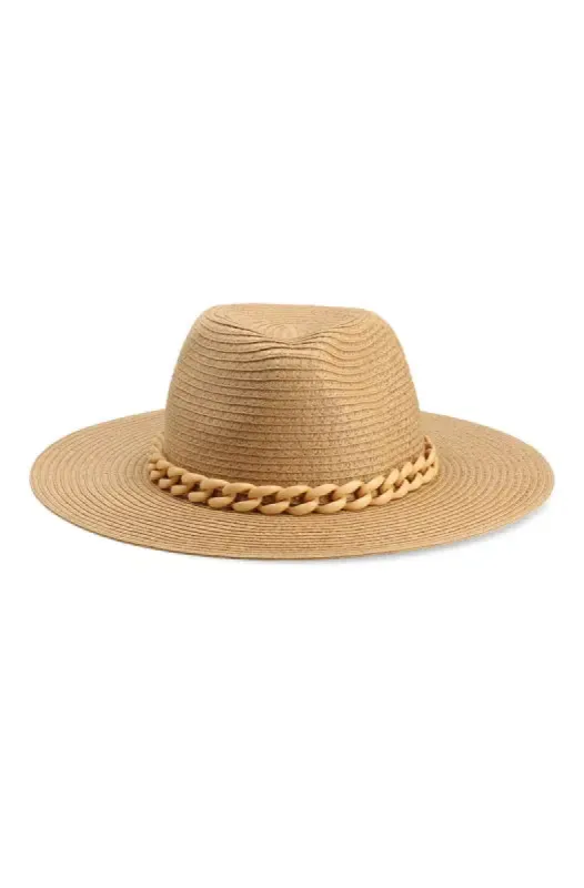 Vicky Straw Fedora Hat _ 143591 _ Natural sold by Dunns