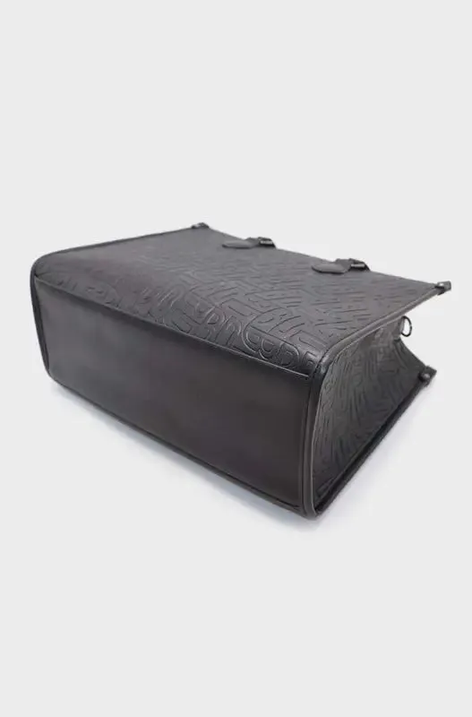 Maddie Embossed Handbag _ 147739 _ Black sold by Dunns product image thumbnail 3