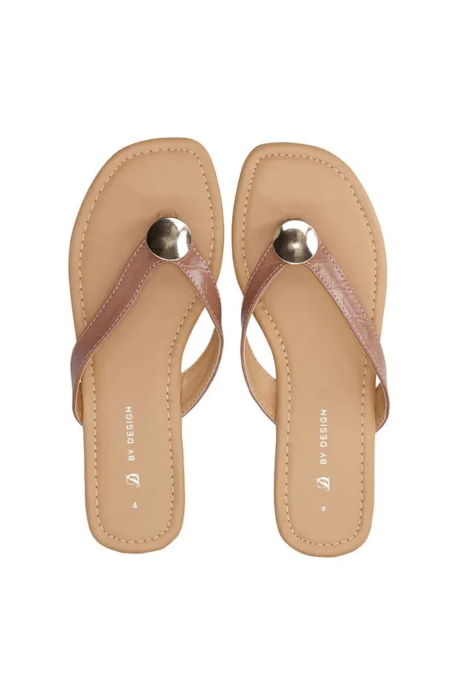 Yolanda Thong Sandal _ 150418 _ Brown sold by Dunns product image thumbnail 4