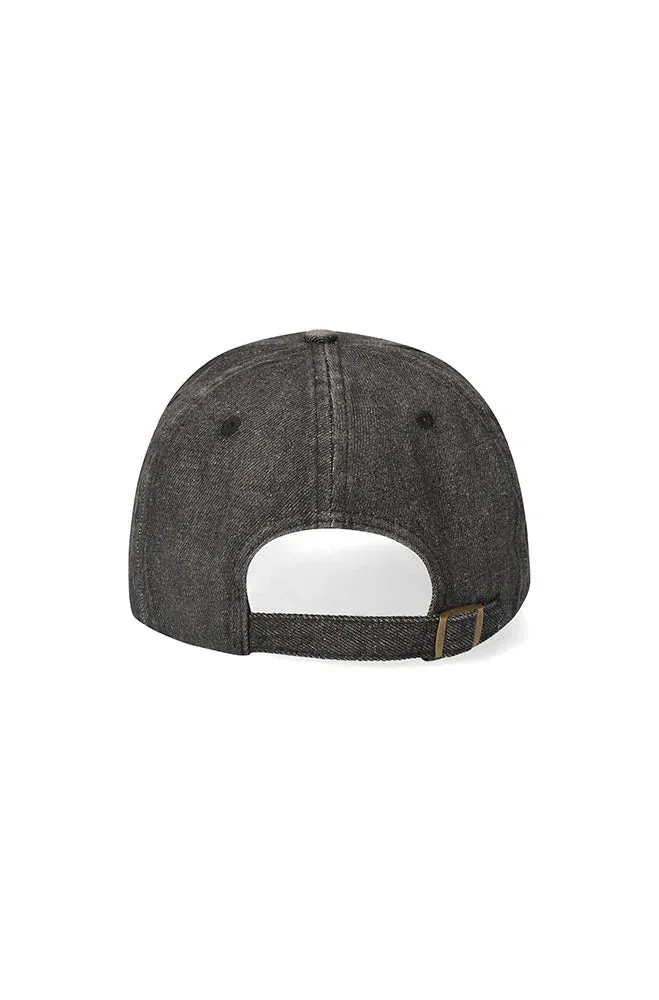 Phil Denim Peakcap _ 145290 _ Black sold by Dunns product image thumbnail 3