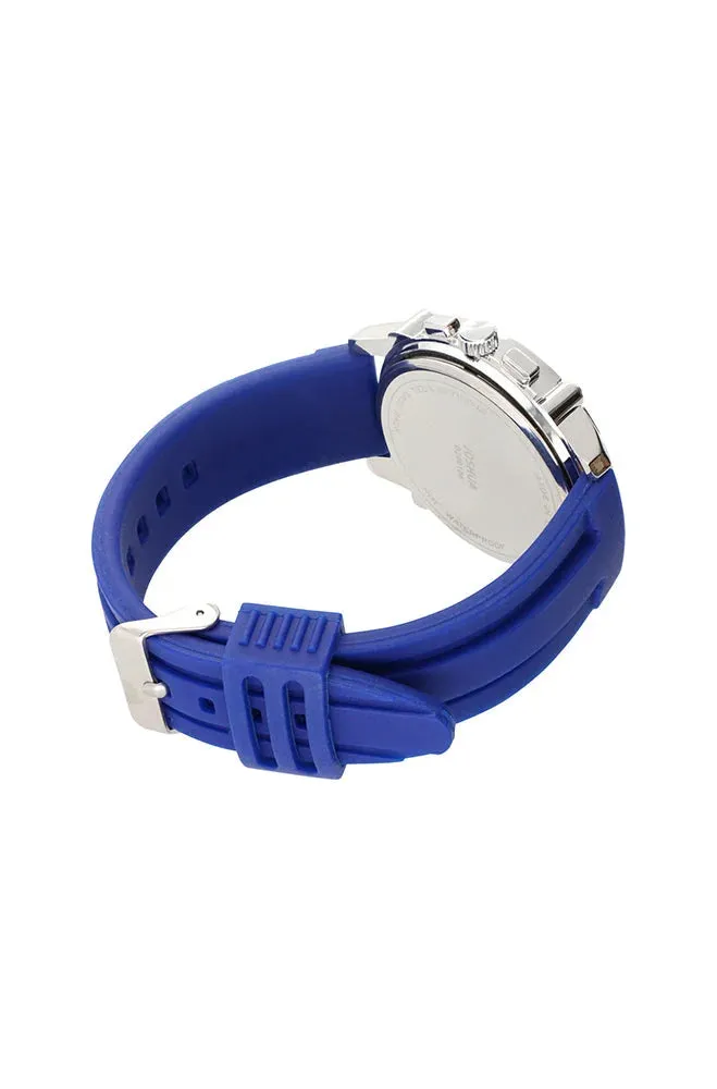 Joshua Silicone Strap Watch _ 152105 _ Blue sold by Dunns product image thumbnail 2