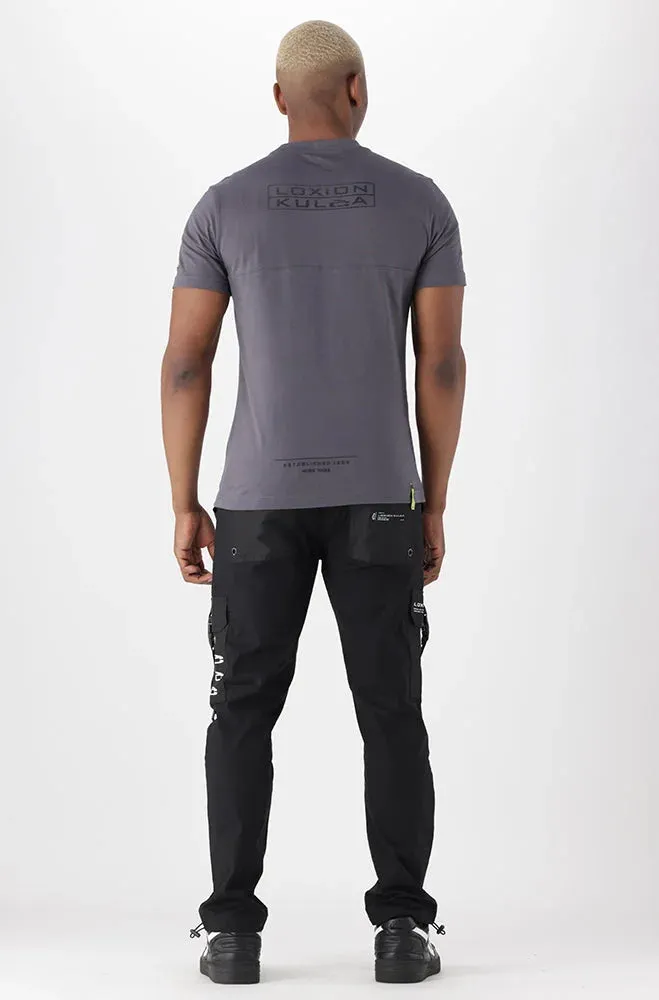 Loxion Kulca Branded Tee _ 151318 _ Dark Grey sold by Dunns product image thumbnail 5