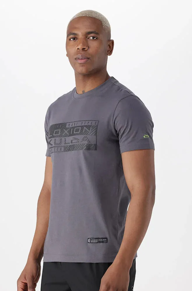 Loxion Kulca Branded Tee _ 151318 _ Dark Grey sold by Dunns product image thumbnail 2