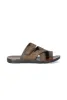 Noah Faux Leather Sandal	 _ 149803 _ Brown sold by Dunns