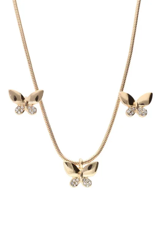 Maria Necklace And Earring Set _ 151585 _ Gold sold by Dunns