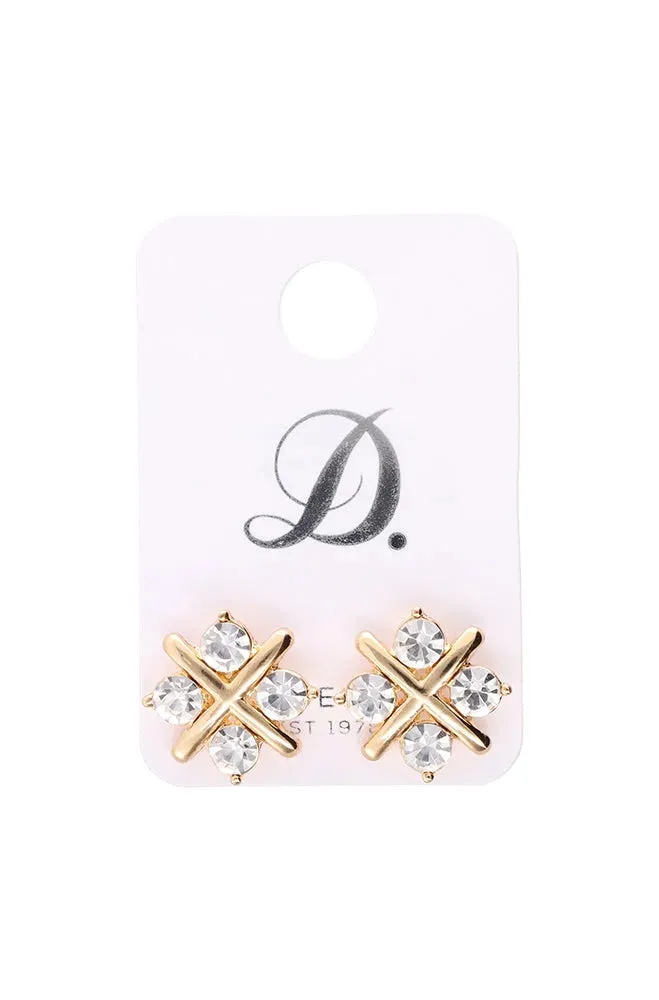 Jody Diamante Stud Single Earring _ 151434 _ Gold sold by Dunns