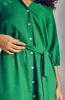 Sarah Belted  Dress _ 151280 _ Green sold by Dunns
