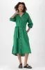 Sarah Belted  Dress _ 151280 _ Green sold by Dunns