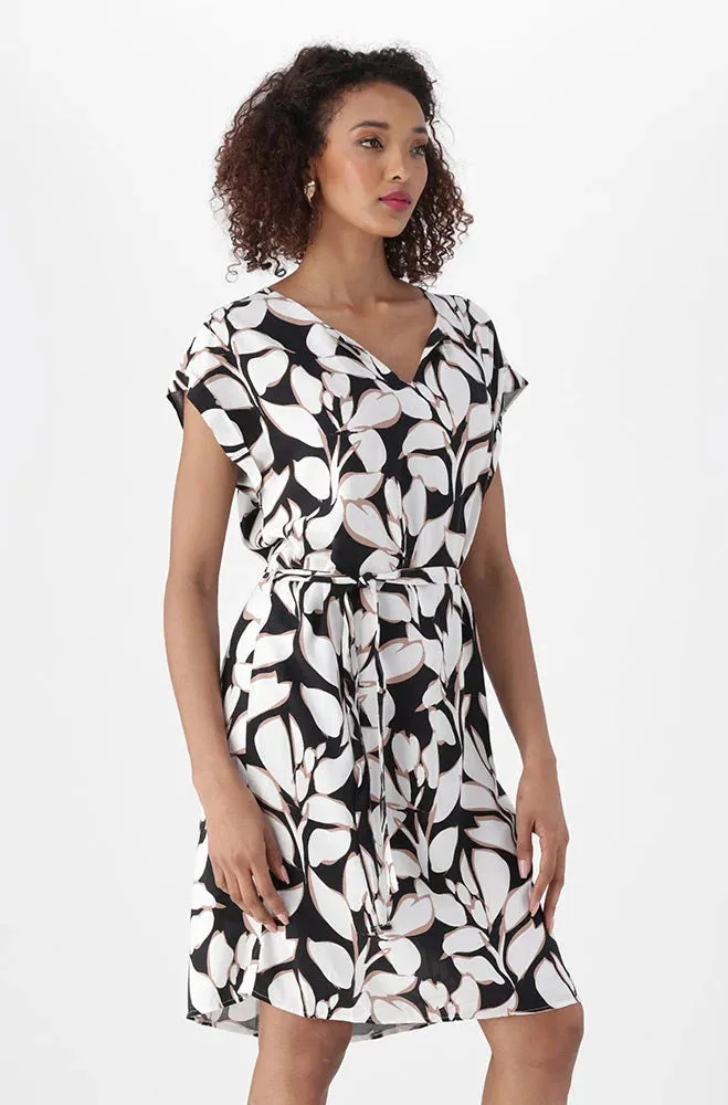 Gia Belted Dress _ 151179 _ Black sold by Dunns product image thumbnail 2