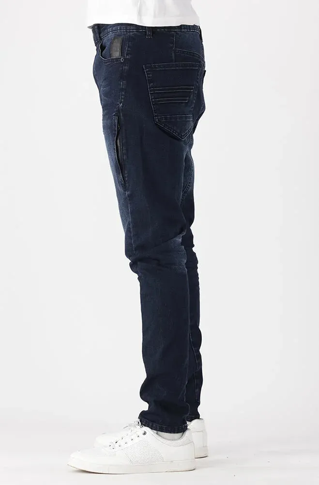 Cazenove Tapered Denim _ 147988 _ Dark Wash sold by Dunns product image thumbnail 2