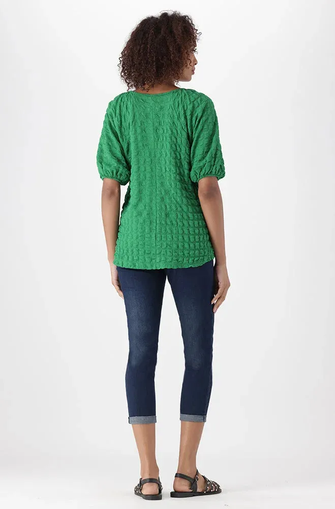 Kate Textured Knit Top _ 151184 _ Green sold by Dunns product image thumbnail 5