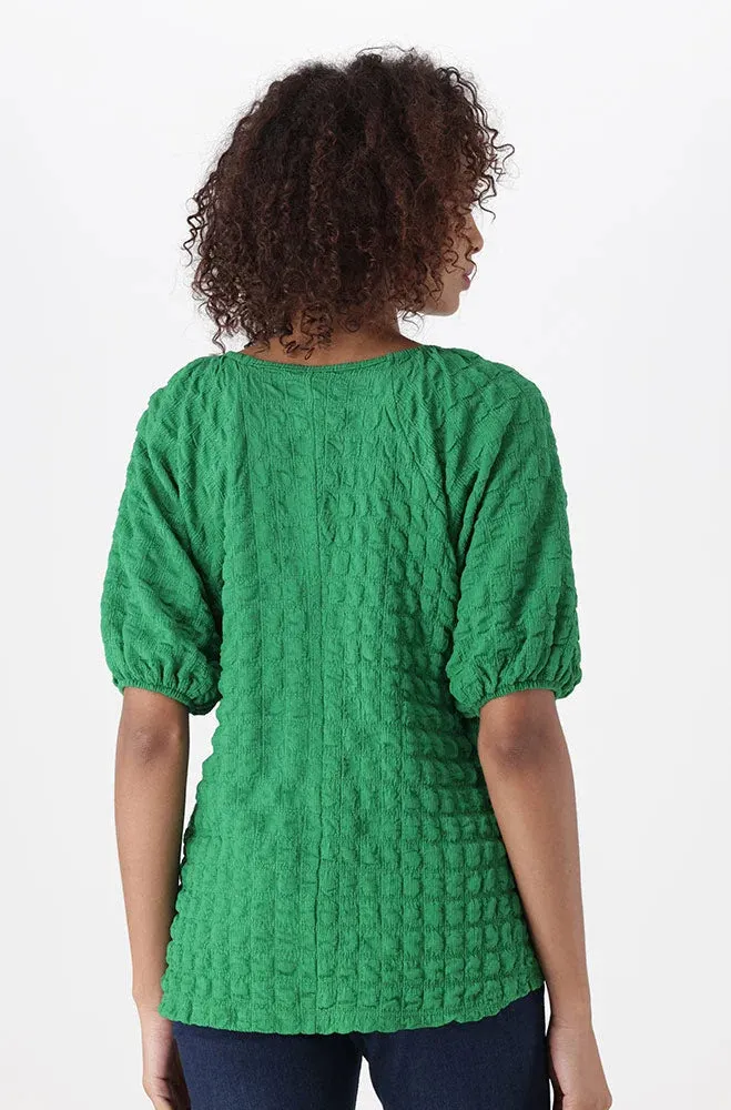 Kate Textured Knit Top _ 151184 _ Green sold by Dunns product image thumbnail 2