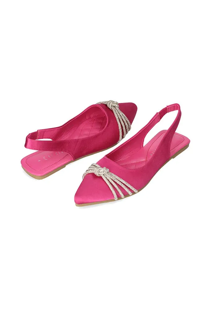 Estella Trim Slingback Pump _ 150020 _ Pink sold by Dunns product image thumbnail 3