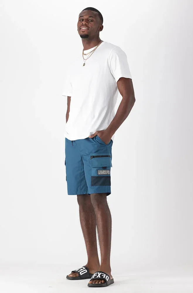 Rainsford Utility Short _ 151221 _ Blue sold by Dunns product image thumbnail 4