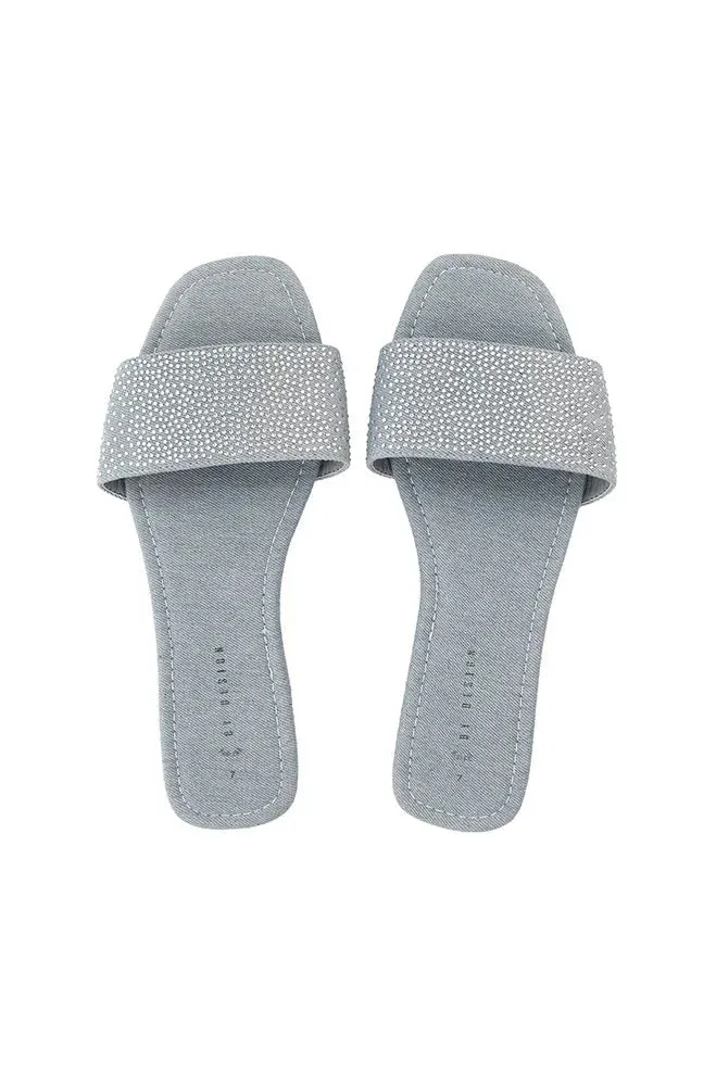 Annelie Slide _ 150198 _ Blue sold by Dunns product image thumbnail 2