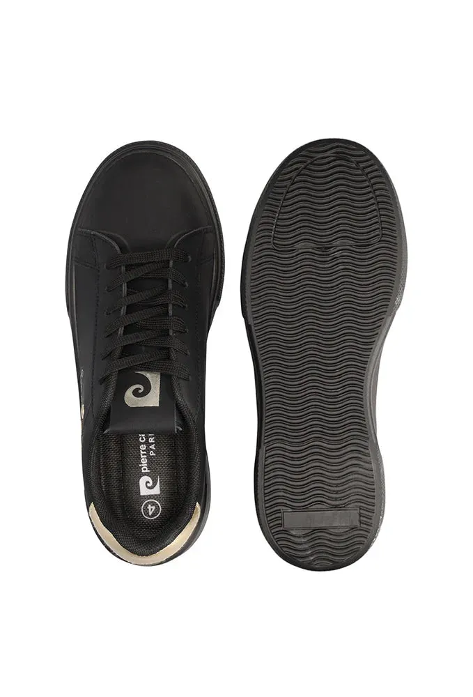 Pierre Cardin Eyelet Detail Platform Lace Up _ 148992 _ Black sold by Dunns product image thumbnail 4