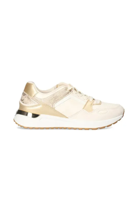 Bethany Multi Panel Sneaker _ 150362 _ Beige sold by Dunns