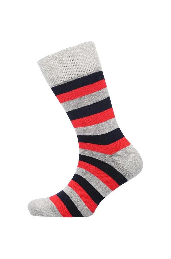 West Single Socks Stripe _ 150901 _ Multi sold by Dunns