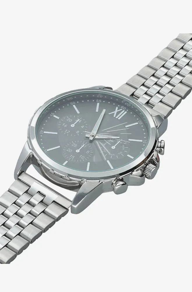 Kobe Silver Statement Watch _ 153008 _ Silver sold by Dunns