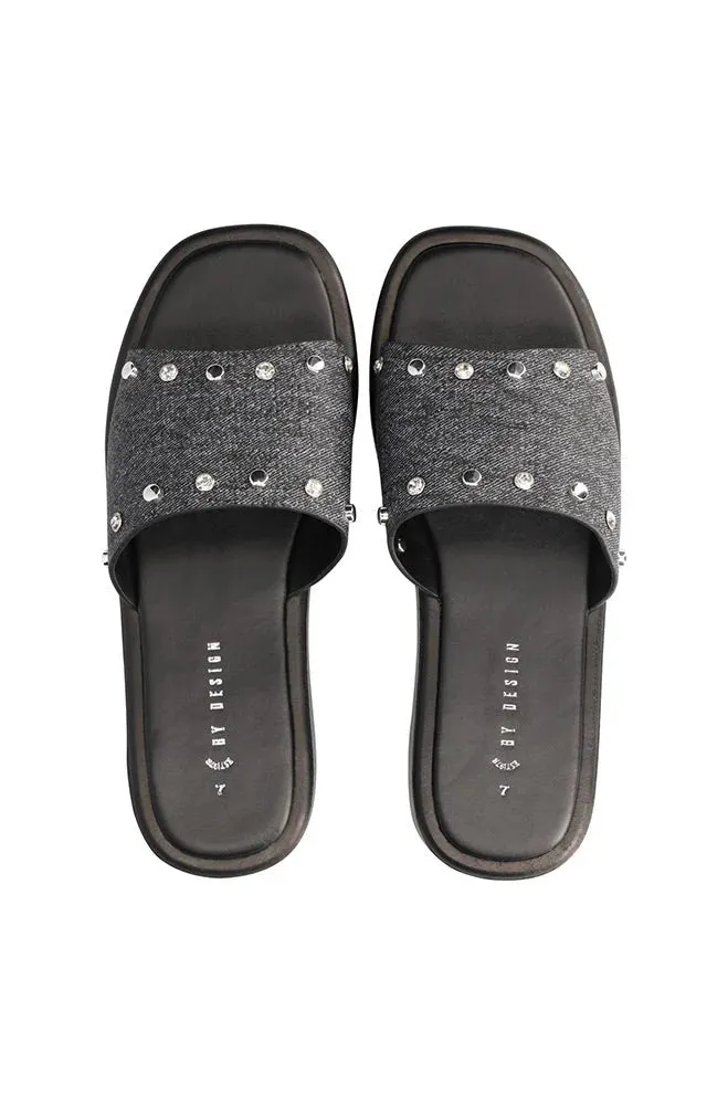 Kelesy Slide _ 153182 _ Black sold by Dunns product image thumbnail 4