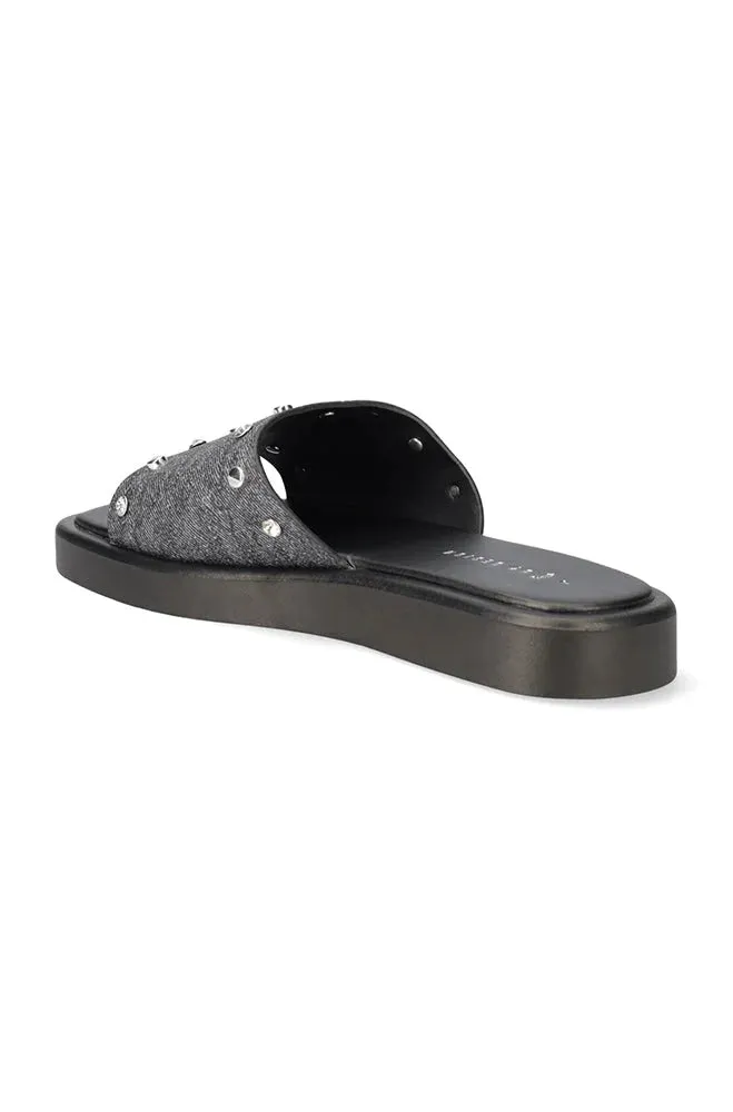 Kelesy Slide _ 153182 _ Black sold by Dunns product image thumbnail 2