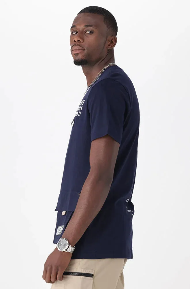 Monarch Tee _ 150876 _ Navy sold by Dunns product image thumbnail 2