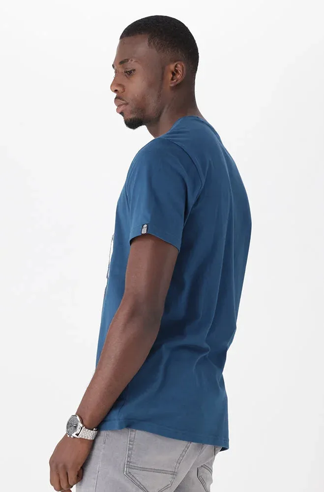 Gage Tee _ 150440 _ Blue sold by Dunns product image thumbnail 3